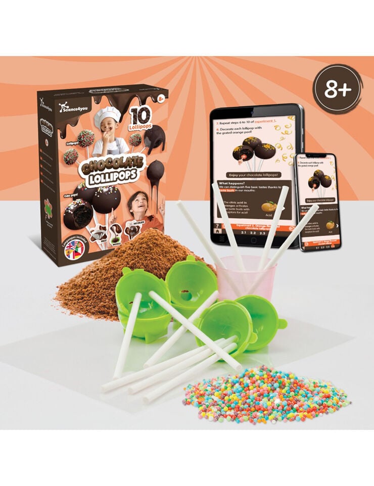 F&aacute;brica de piruletas de chocolate
