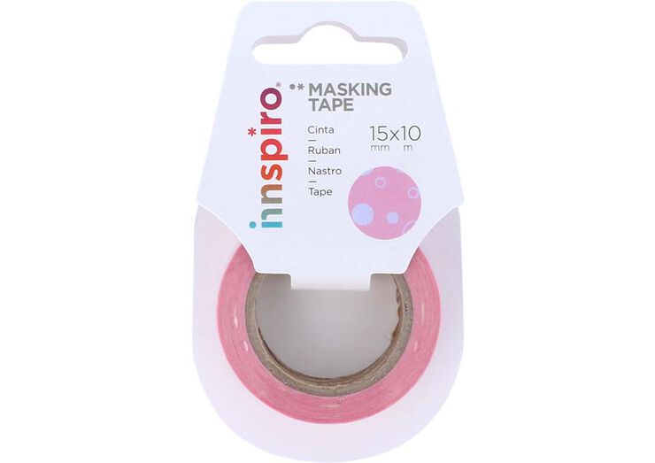 Washi Tape Innspiro Burbujas rosa