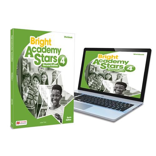 Bright Academy Stars 4 Activity Book:Cuaderno De Actividades Impreso Con Acceso A La Versi&oacute;n Digital