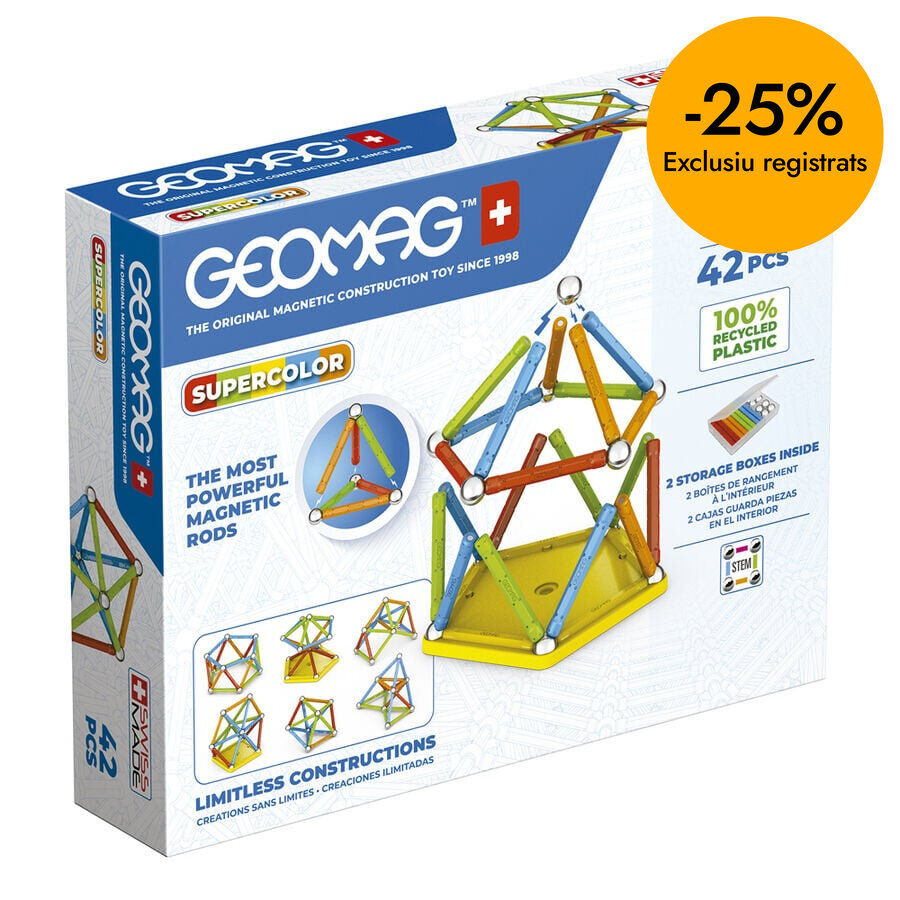 Construcci&oacute;n magn&eacute;tica 42 piezas