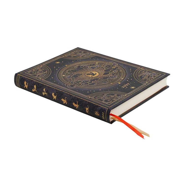 Agenda Paperblanks Ultra Dia P&agrave;gina Castell&agrave; 2027 Ales Sagnants