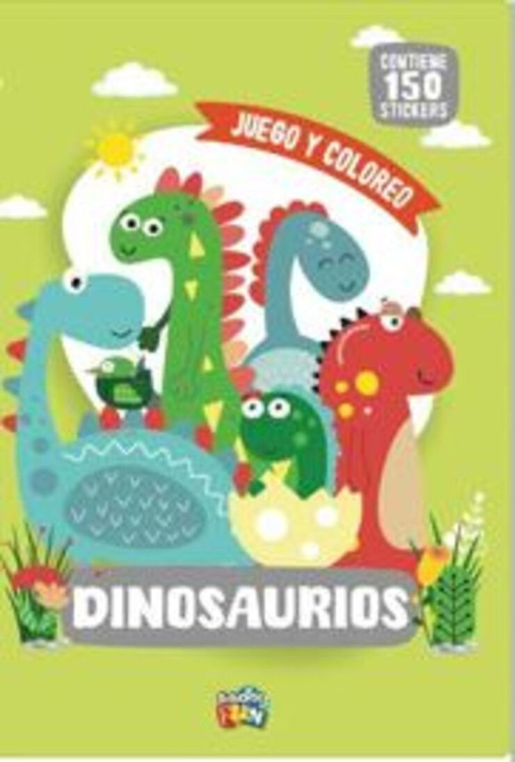 Dinosaurios - Juego y coloreo