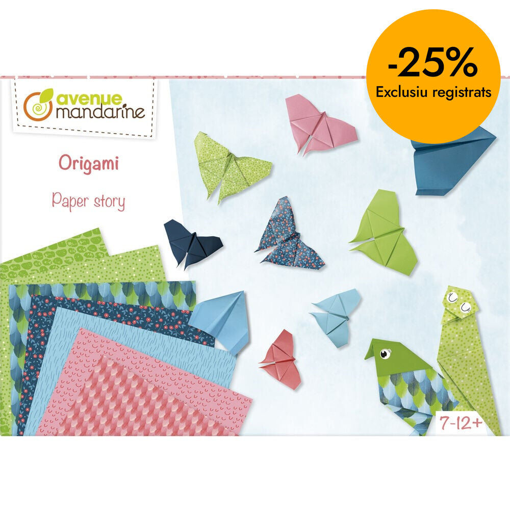 Caja creativa Origami Avenue Mandarine