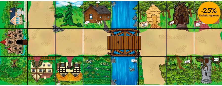 Tapete Cuenta Cuentos para Bee-Bot&reg; y Blue-Bot&reg;