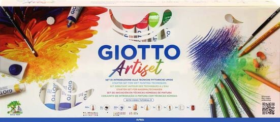 Set T&egrave;cniques humides Giotto Artiset