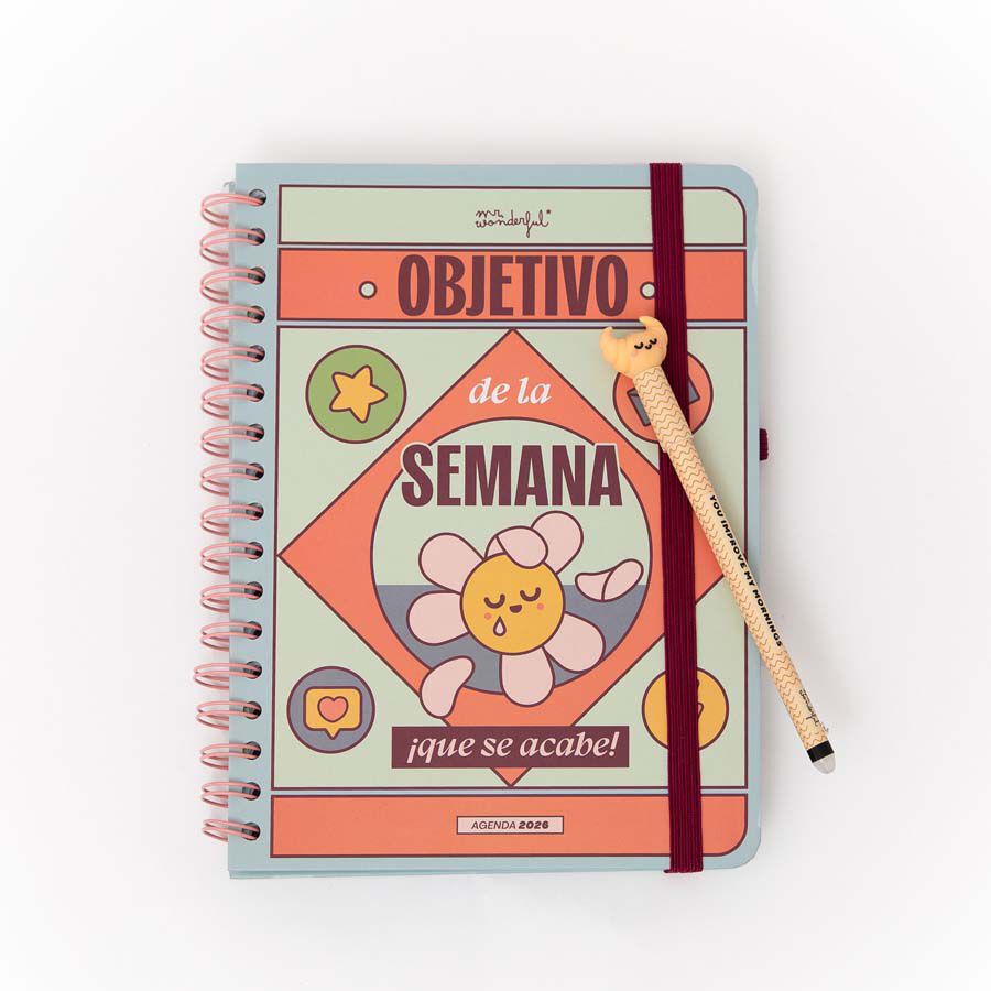 Agenda Mr.Wonderful sem/vista 2026 cast Objetivo semanal