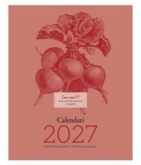 Calendario Pared Efados Ilustrado del Huerto Catal&aacute;n 2027