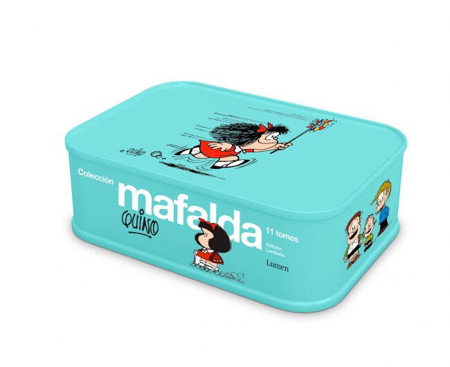 Colecci&oacute;n Mafalda: 11 tomos en una lata (edici&oacute;n limitada)
