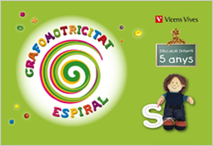 Grafomotricitat Espiral De Colors Infantil 5 Anys