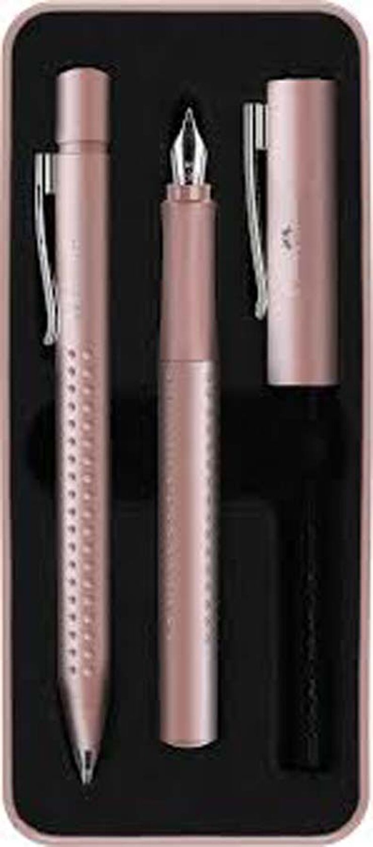 Pluma/Bolígrafo Faber-Castell Grip nude