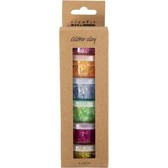 Glitter Clay Creativ 20ml 6u