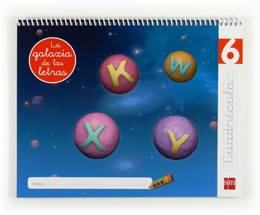 P5 Lectoescritura 6/Cuadr&iacute;c/Galaxia