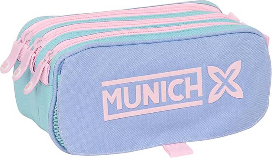 Estuche Triple Safta Munich Mellow