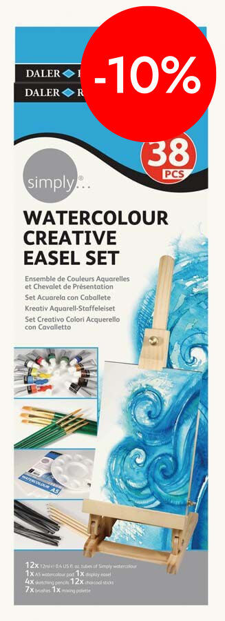 Set Acuarela Iniciaci&oacute;n Daler-Rowney Simply
