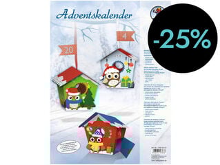 Set de Manualidades Navidad Calendario de adviento Búho Ursus