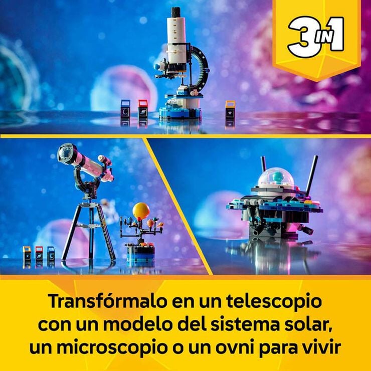 LEGO&reg; LEGO Creator Telescopi d&rsquo;Exploraci&oacute; Espacial 31378