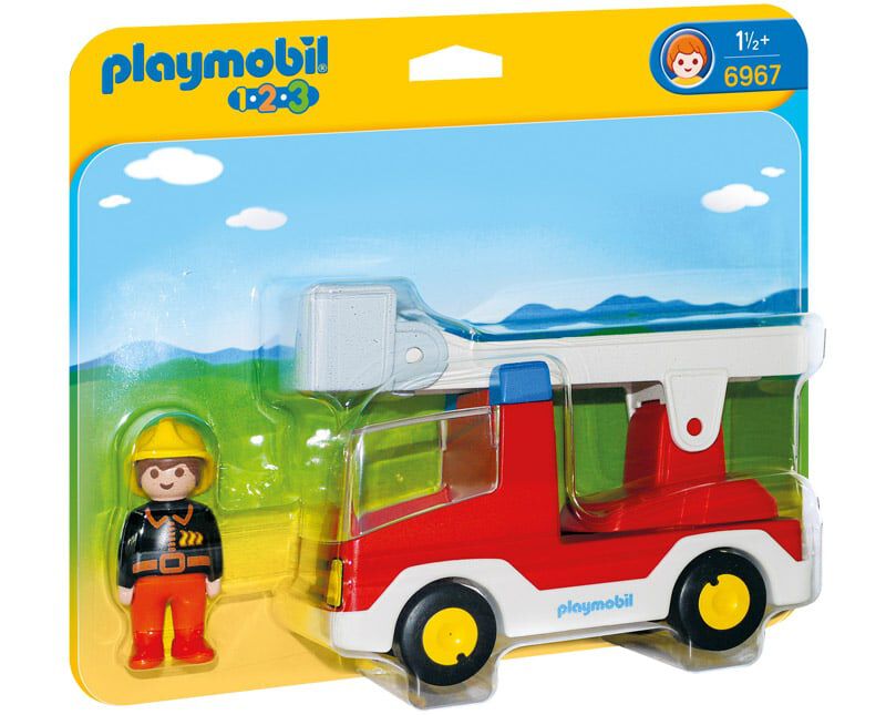 Playmobil 1.2.3 Cami&oacute; de bombers 6967