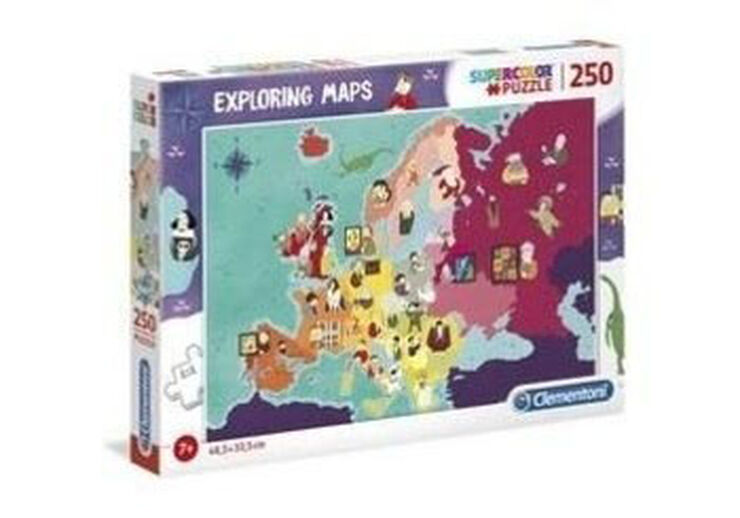 Puzle 250Pc. Maps Europa Persones Puzle 250Pc. Maps Europa Persones