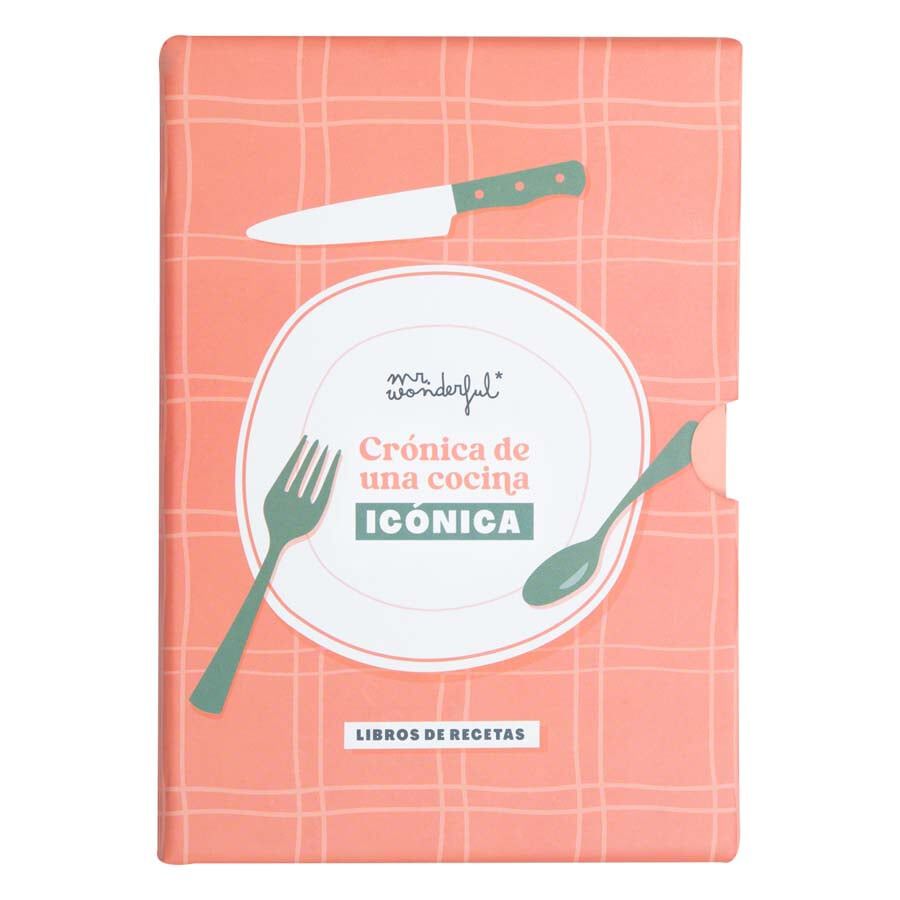 Llibre Receptes Mr.Wonderful Cr&oacute;nica de una cocina