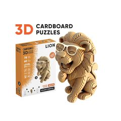 Puzzle 3D Cartonic Lion