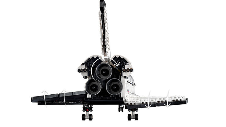 LEGO® Creator Icons Transportador Espacial Discovery de la NASA 10283