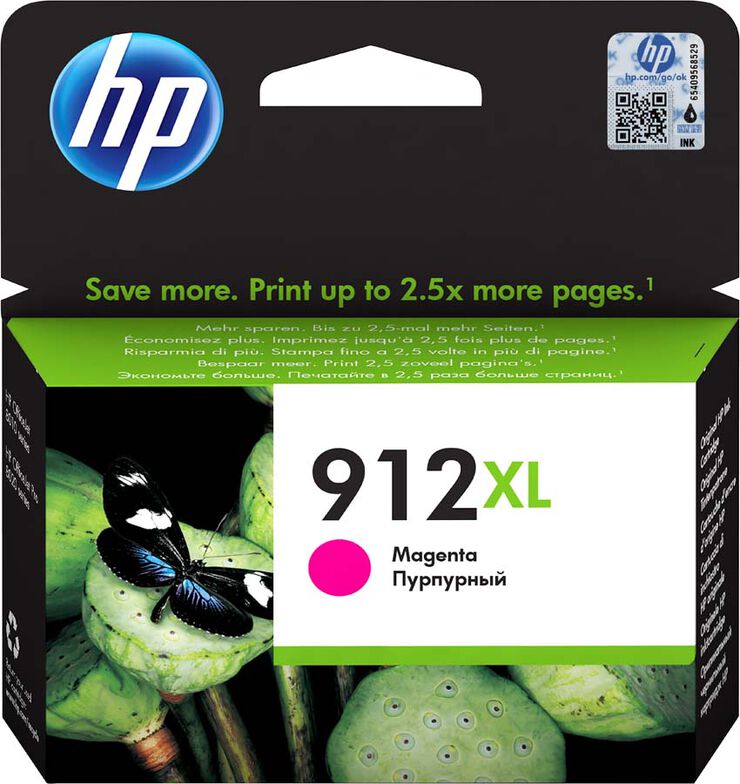 Cartucho original HP 912XL magenta - 3YL82AE