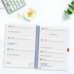 Agenda Finocam Esp.18M E10 Sem/Vista Multiling&uuml;e 2026-27 Azul