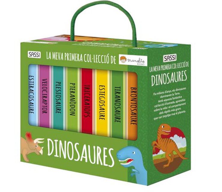 Els dinosaures. Mi primera biblioteca. edic. il·lustrat