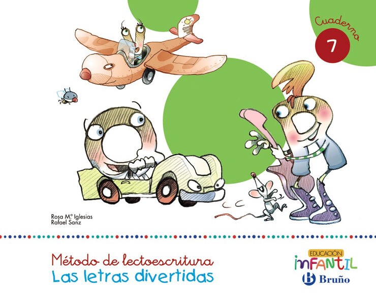 Las letras divertidas Pauta Cuaderno 7 I5