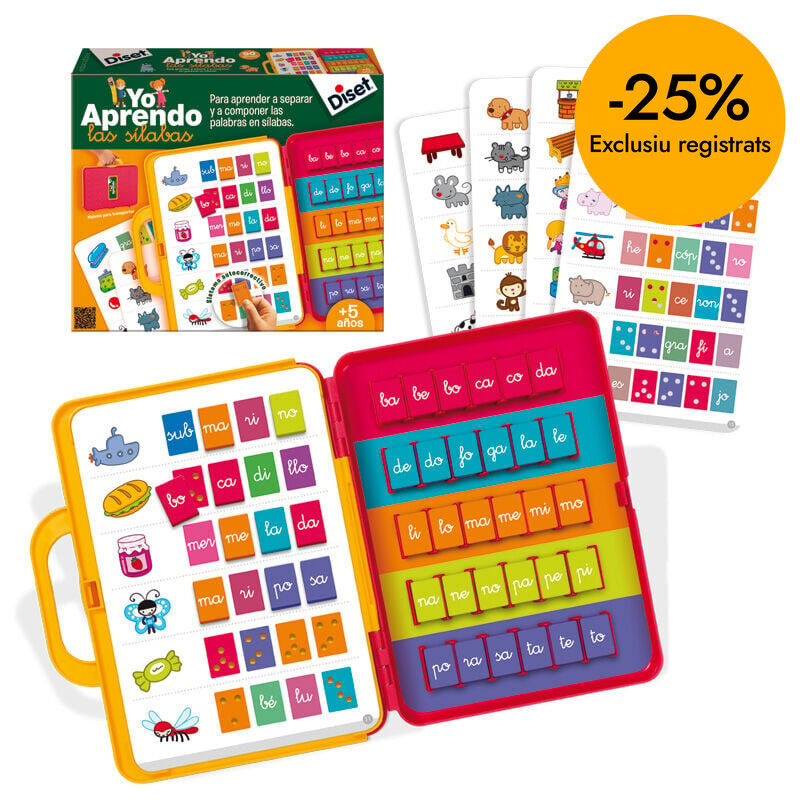 Malet&iacute;n Yo Aprendo las s&iacute;labas