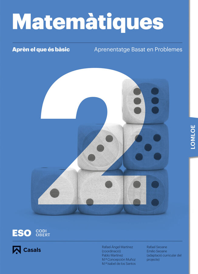 Apr&egrave;n el que &eacute;s b&agrave;sic. Matem&agrave;tiques 2 ESO. LOMLOE
