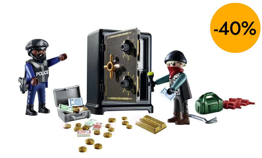 Playmobil City Action Spack Caixa Forta 70908