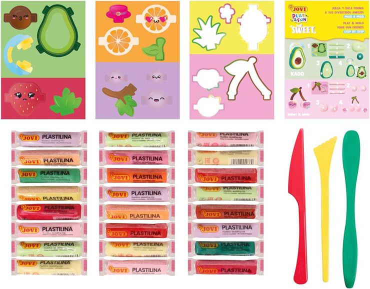 Cofre Plastilina Jovi Play & Fun Sweet