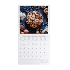 Calendario pared Legami 30x29cm 2026 Kitchen