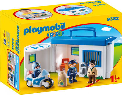 Playmobil 1.2.3 Comissaria de policia (9382)