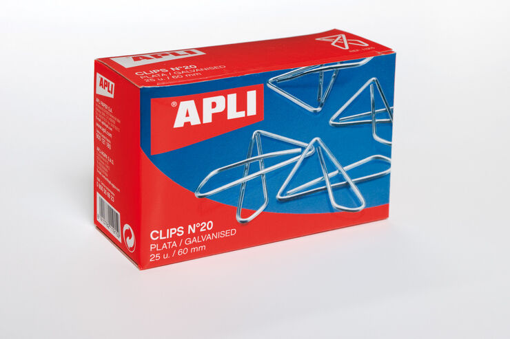 Clips triangulars Apli No.20 60mm