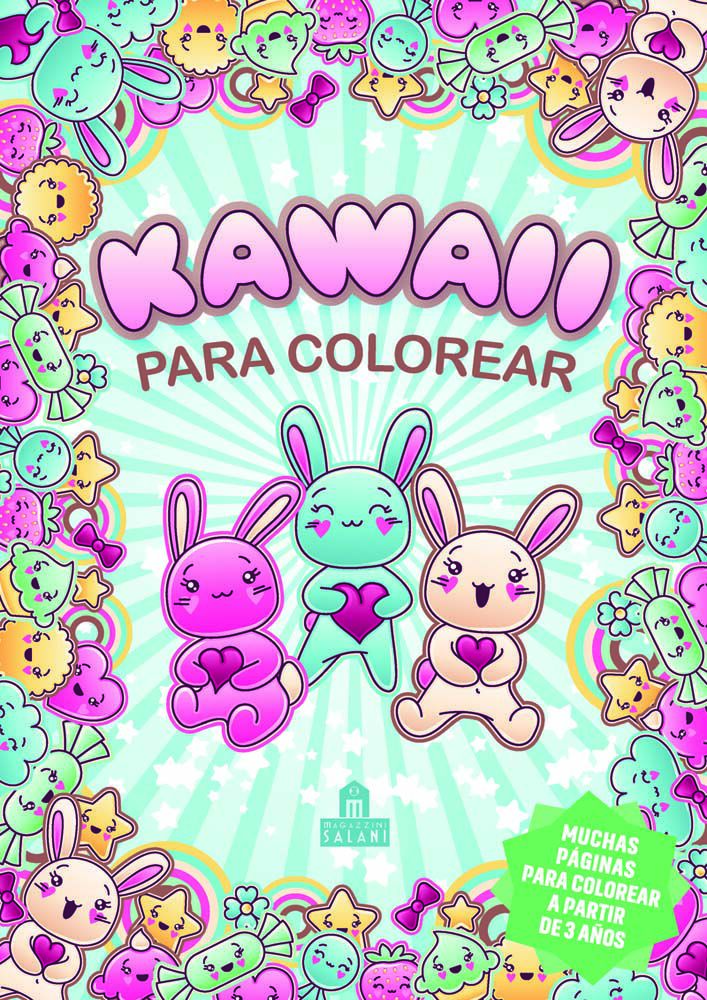 Kawaii para colorear