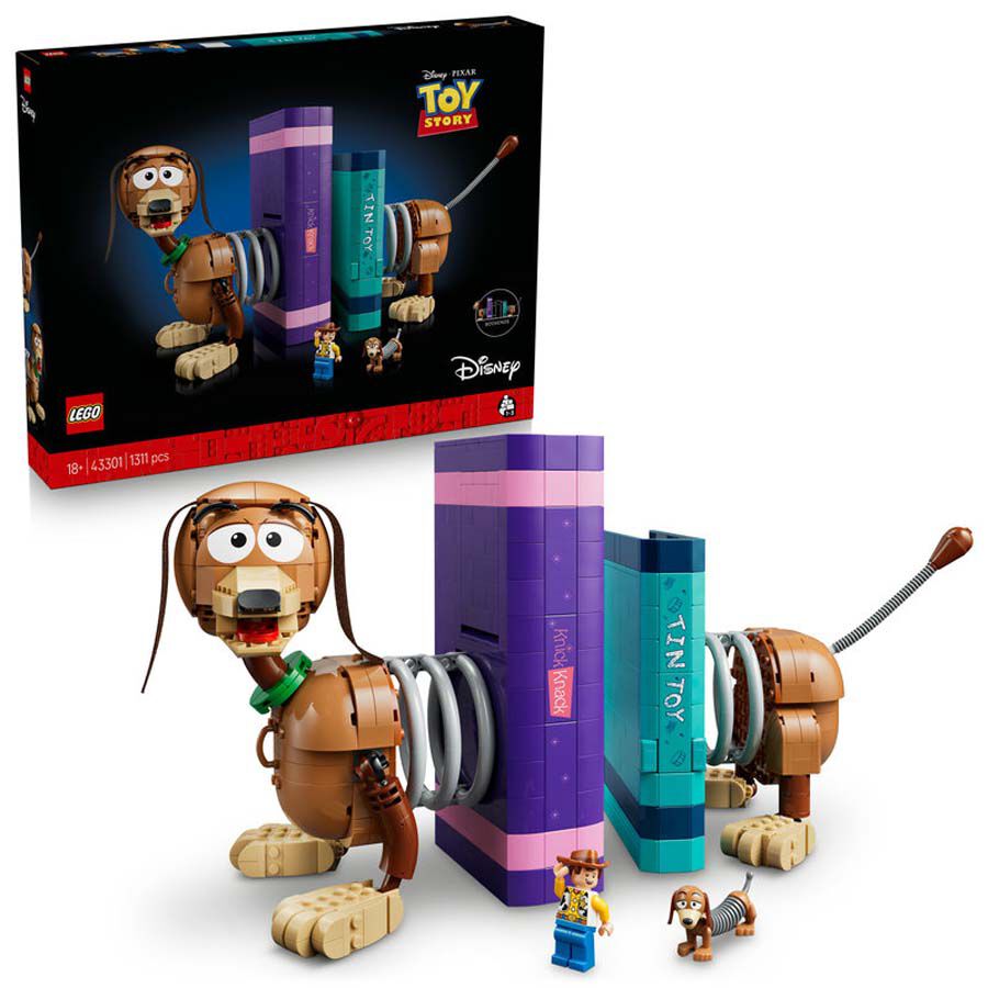 LEGO&reg; Disney Pixar Toy Story Sujetalibros Slinky Dog 43301