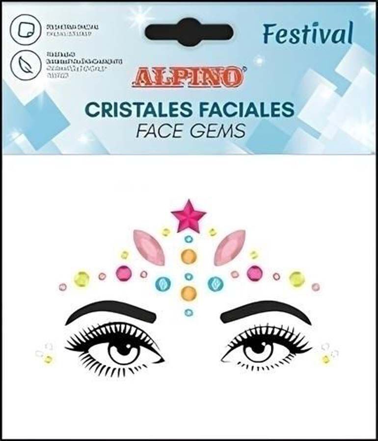 Gemmes Facials adhesives Festival