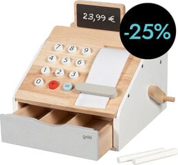 Caja registradora de madera