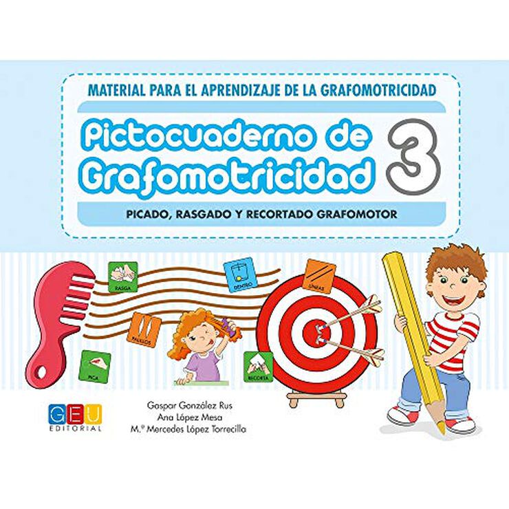 Geu P Pictocuaderno De Grafomotricidad 3