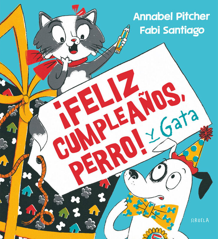 ¡Feliz cumpleaños, perro! y gata