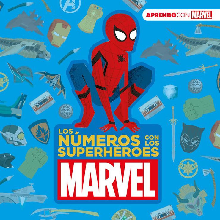Los números con los superhéroes Marvel (