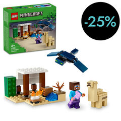 LEGO® Minecraft L'Expedició d'Steve al Dessert 21251