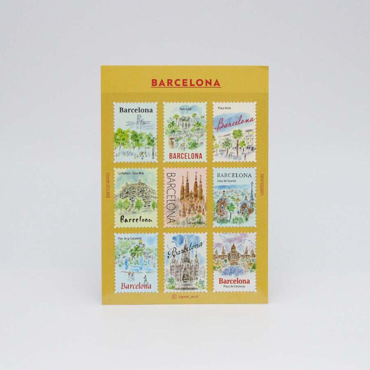 Sellos adhesivos Barcelona