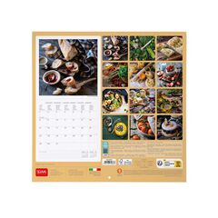 Calendario pared Legami 30X29 2024 Kitchen