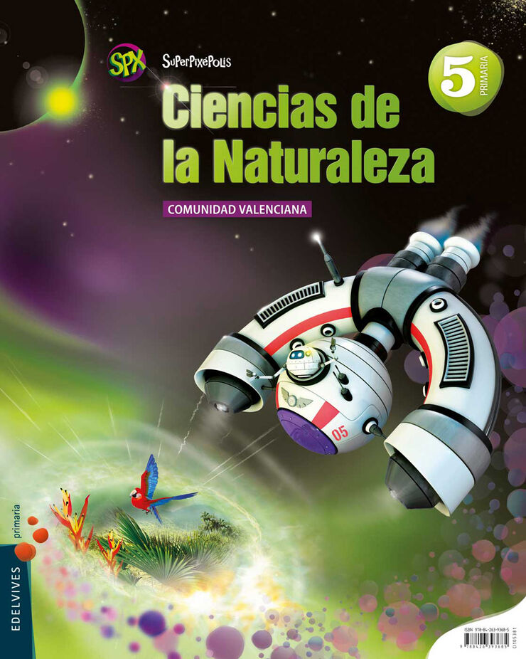 Naturales/Superpixépolis PRIMÀRIA 5 Edelvives 9788426393685