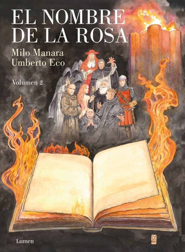 El nombre de la rosa (la novela gr&aacute;fica) 2