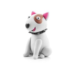Plastilina Heyclay Gos Bull Terrier 3 pots
