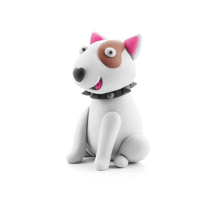 Plastilina Heyclay Gos Bull Terrier 3 pots